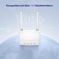 WiFi router STRONG N300 4G LTE so SIM kartou, Cat4 150 Mbit/s, 32 zariadení, USB 3.0 4