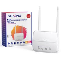 WiFi router STRONG N300 4G LTE so SIM kartou, Cat4 150 Mbit/s, 32 zariadení, USB 3.0 1