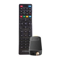 Strong SRT84 DVB-T2 HD Set-top box crni, HEVC H.265, Dolby Audio, HDMI prijemnik sa funkcijom snimanja, elektroničkim programskim vodičem i 2-u-1 daljinskim upravljačem 1