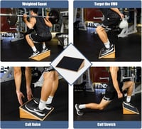 StrongTek Dőlésszögű Edzőtábla 450 kg Teherbírás - Squat és Lábedzés 5