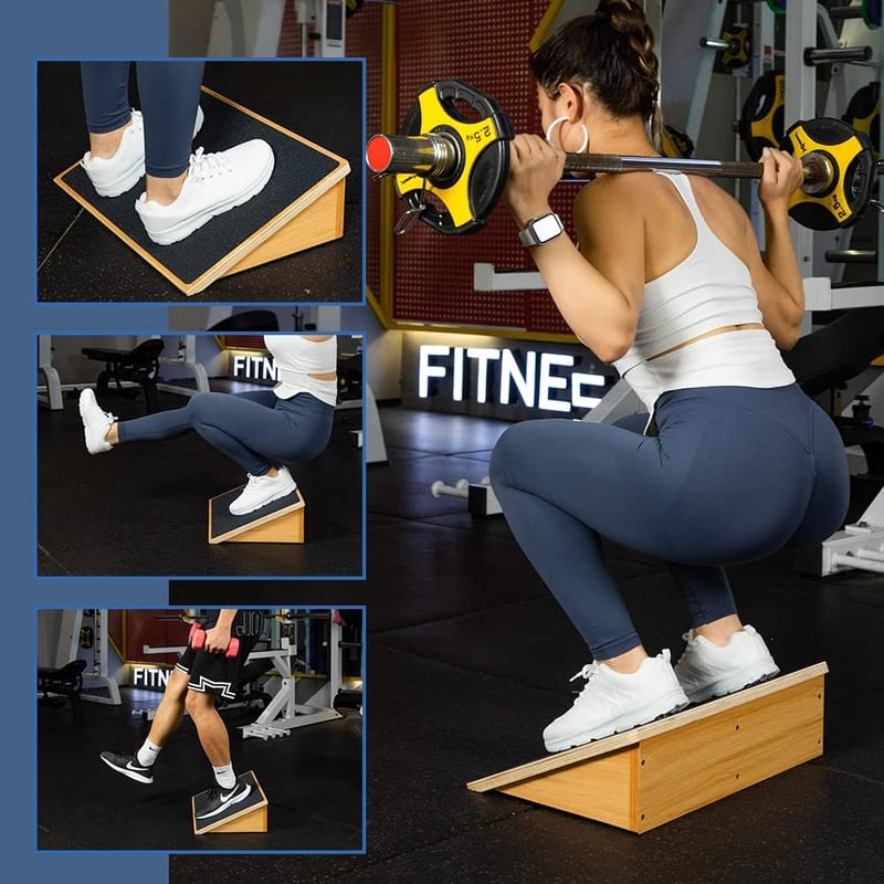 StrongTek Dőlésszögű Edzőtábla 450 kg Teherbírás - Squat és Lábedzés