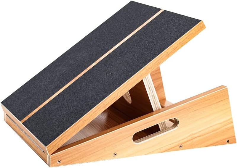 StrongTek Professzionális Ferde Tábla Fa Calf Stretcher Hordható