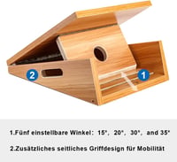StrongTek Professzionális Ferde Tábla Fa Calf Stretcher Hordható 5