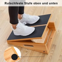 StrongTek Professzionális Ferde Tábla Fa Calf Stretcher Hordható 4