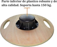 Stryser Fa Egyensúlyozó Tábla - Fizioterápiás Wobble Board 39,5 cm 3