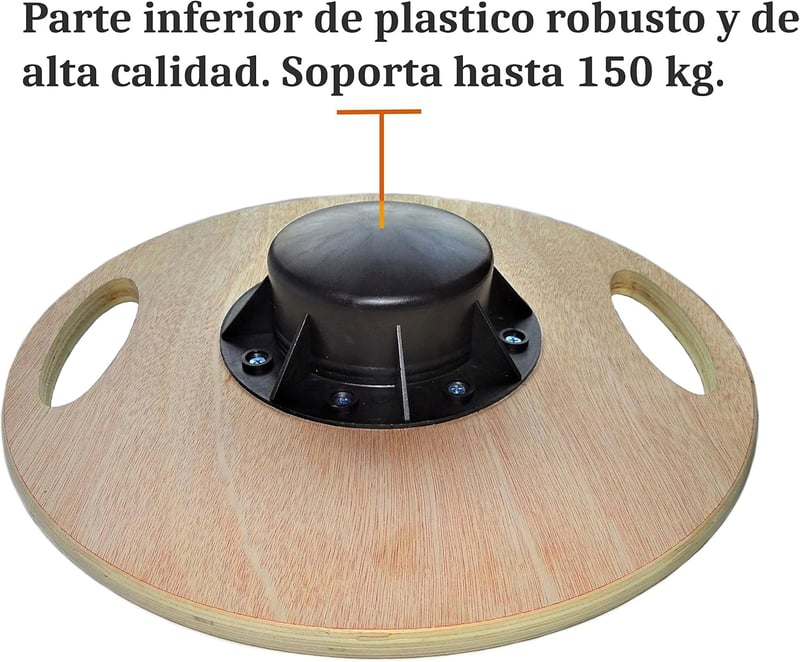 Stryser Fa Egyensúlyozó Tábla - Fizioterápiás Wobble Board 39,5 cm