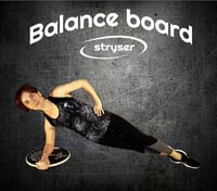 Stryser Fa Egyensúlyozó Tábla - Fizioterápiás Wobble Board 39,5 cm 7