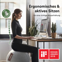 STRYVE Gimnasztikai Labda 65-70 cm Pumpával, Ülőlabda Csúszásmentes Felülettel 150 kg Terhelhetőséggel 3