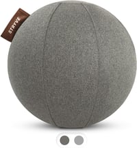 STRYVE Gimnasztikai Labda 65-70 cm Pumpával, Ülőlabda Csúszásmentes Felülettel 150 kg Terhelhetőséggel 1