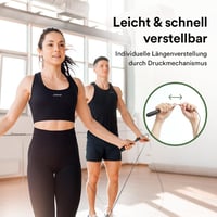 STRYVE Speed Rope Ugrókötel Ergonomikus Fogantyúval Állítható Hosszúsággal 3
