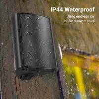 STUDIOFINIX 6.5" 400W Vízálló Bluetooth Kültéri Hangszóró Falra Szerelhető Fekete 3