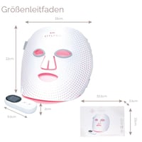 StylPro Wavelength LED arcmaszk, többmódú bőrápolás, vörös-kék-infravörös fény 8