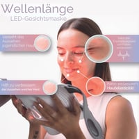 StylPro Wavelength LED arcmaszk, többmódú bőrápolás, vörös-kék-infravörös fény 6