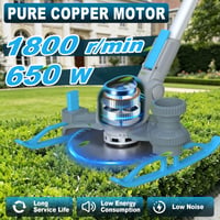 Motocoasă fără fir SUAIIOLK 21 V cu motor fără perii, 2 acumulatori de 4,0 Ah, trimmer 3 în 1, mâner telescopic și cap pivotant 2