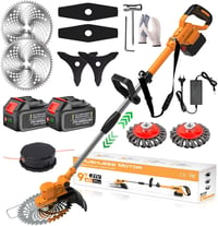 SUAIIOLK HY-08 akkus fűnyíró Makita-kompatibilis, 4in1 - 2x4,0Ah akkuval 1