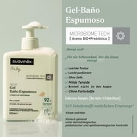 SUAVINEX Gel de duș și șampon spumant pentru bebeluși - Pentru piele și păr, 750 ml 4