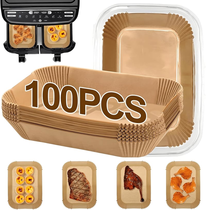 SUBEEN Légfryer papír 100db 20x14cm Ninja AF300EU AF400EU kompatibilis