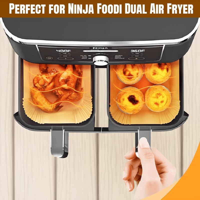 SUBEEN Légfryer papír 100db 20x14cm Ninja AF300EU AF400EU kompatibilis