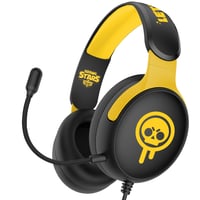 SUBSONIC Brawl Stars Gaming Headset Mikrofonnal, Fekete-Piros, 40 mm Hangszóró, Sztereó Hang, Konzolokhoz, PC-hez, Tablethez és Okostelefonhoz 4