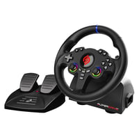 SUBSONIC Superdrive 220 RS-5 versánykormány PS5/PC-hez, 22 cm, 180°, pedálokkal - fekete 1
