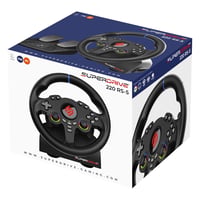 SUBSONIC Superdrive 220 RS-5 versánykormány PS5/PC-hez, 22 cm, 180°, pedálokkal - fekete 10