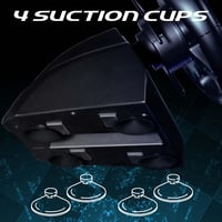 SUBSONIC Superdrive 220 RS-5 versánykormány PS5/PC-hez, 22 cm, 180°, pedálokkal - fekete 7