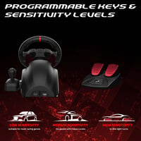 Volant SUBSONIC Superdrive 220RS-X – Herný ovládač kompatibilný s Nintendo Switch 2, Switch, PS4, PC a Xbox 5