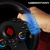 Volant SUBSONIC Superdrive 220RS-X – Herný ovládač kompatibilný s Nintendo Switch 2, Switch, PS4, PC a Xbox 7