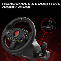 Volant SUBSONIC Superdrive 220RS-X – Herný ovládač kompatibilný s Nintendo Switch 2, Switch, PS4, PC a Xbox 3