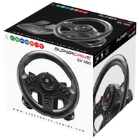 Pretekársky volant Subsonic Superdrive SV450 s pedálmi, radiacou pákou a vibráciami – Xbox Series X, Switch, PS4, Xbox One, PC 9