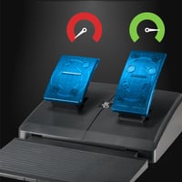 SUBSONIC Superdrive SV950 volant s pedálmi a radiacou pákou pre Xbox Series X, PS4, PC, Xbox One, otočenie o 900 stupňov 4