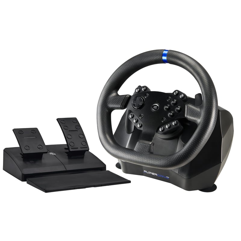 SUBSONIC Superdrive SV950 volant s pedálmi a radiacou pákou pre Xbox Series X, PS4, PC, Xbox One, otočenie o 900 stupňov