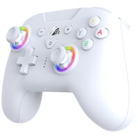 Bezdrôtový ovládač SUBSONIC pre konzoly Nintendo Switch a Switch 2 – Bluetooth, LED, vibrácie, 6-osový gyroskop – biely 1