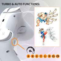 Bezdrôtový ovládač SUBSONIC pre konzoly Nintendo Switch a Switch 2 – Bluetooth, LED, vibrácie, 6-osový gyroskop – biely 7