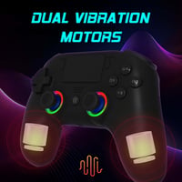 SUBSONIC Wireless PS5 Kontroller Programozható Gombokkal, Vibráció és LED Világítással - black 4