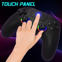 SUBSONIC Wireless PS5 Kontroller Programozható Gombokkal, Vibráció és LED Világítással - black 9