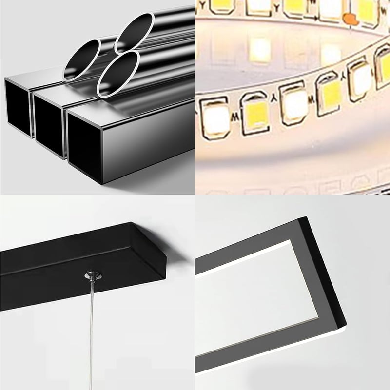 SUCIKORIO LED Függőlámpa Étkezőasztalhoz 100cm Dimmelhető Távirányítóval