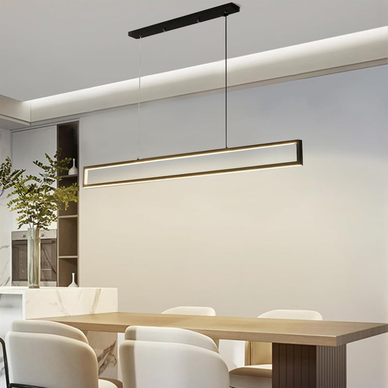 SUCIKORIO LED Függőlámpa Étkezőasztalhoz 100cm Dimmelhető Távirányítóval