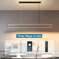SUCIKORIO LED Függőlámpa Étkezőasztalhoz 100cm Dimmelhető Távirányítóval 3