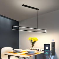 SUCIKORIO LED Függőlámpa Étkezőasztalhoz 100cm Dimmelhető Távirányítóval 1