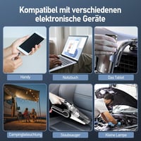 SUDOKEJI 1000W Inverter 12V-230V Tiszta Szinusz Hullám USB Autós Töltő 6
