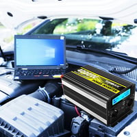 SUDOKEJI 4000W Feszültségátalakító 12V-230V - Módosított Szinusz Inverter LCD Kijelzővel, Távirányítóval, Dupla USB Porttal, Kempinghez, Aut 5