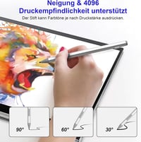 Suejezt Surface Pen stylus 4096 nyomásérzékenység, mágneses, tenyérelutasítás 5