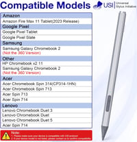Suejezt USI 2.0 Stylus Pen 4096 nyomásszint Chromebook Tablet stylus 2
