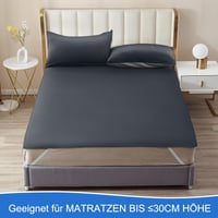 Sufdari Nepremokavý chránič matraca 140x200 cm sivý, prateľná podložka pri inkontinencii, chránič matraca pre deti 3