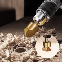 Sufubyte 6 részes 1/4" HCS fáziskés készlet 5 élű 6-19mm fához és fémhez 6