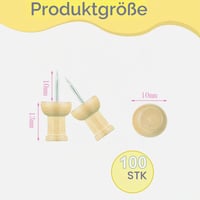 Set 100 Piuneze din Lemn Sufune pentru Avizier, Hărți, Fotografii și Lucru Manual, Set Pioane din Lemn 2