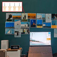Set 100 Piuneze din Lemn Sufune pentru Avizier, Hărți, Fotografii și Lucru Manual, Set Pioane din Lemn 6