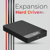 Prenosný externý pevný disk SUHSAI 1 TB, 2,5", USB-C, čierny – kompatibilný s PC, Mac, notebookom, Chromebookom, tenké HDD úložisko dát 2