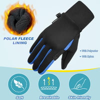 Sukeen gyerek softshell téli kesztyű, szélálló futó- és kerékpárkesztyű 3